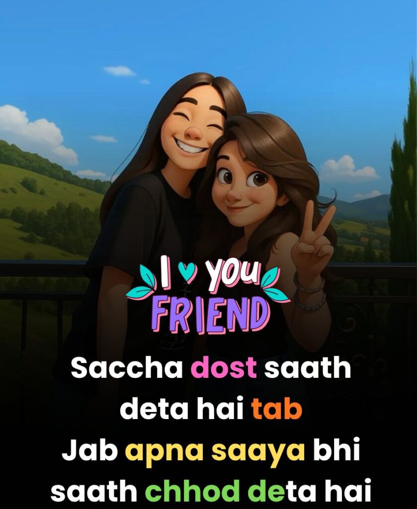 Best Friend Shayari in English